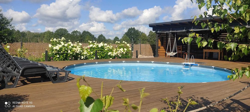 Domki letniskowe-Domki Mazury-Ruciane-Nida-Basen-Sauna-Jacuzzi-Las-Łąka