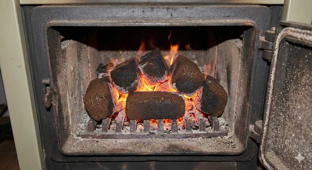 Torfowy, brykiet torfowy do komina i pieca, opakowanie 20 kg próbnik