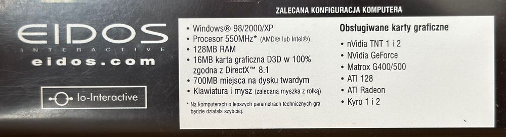 Hitman 2: Silent Assassin  //  Gra PC  //  Polecam!
