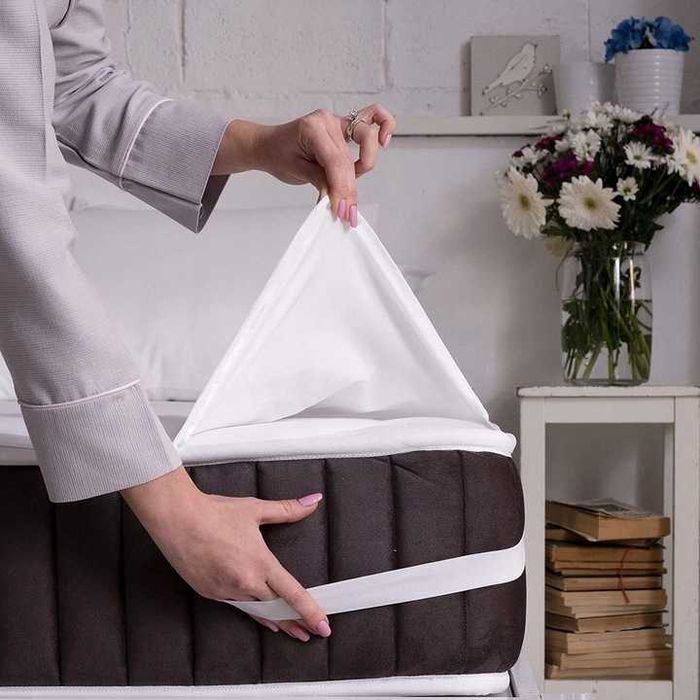 Ochraniacz na materac nieprzemakalny 160x200 prześcieradło wodoodporne