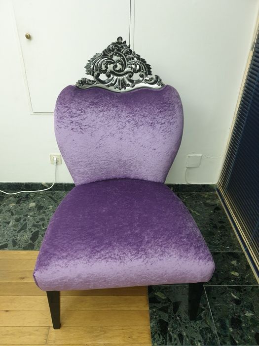 Cadeirão/Poltrona de Veludo