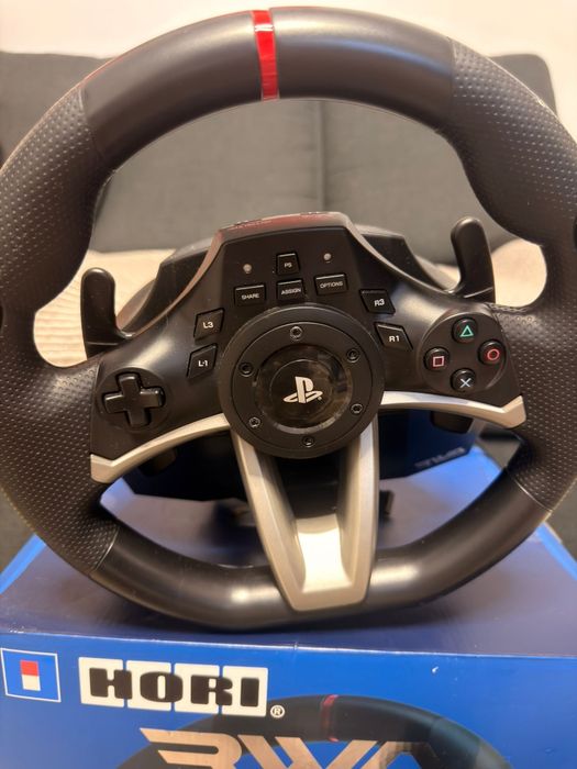 Volante e pedais para ps4
