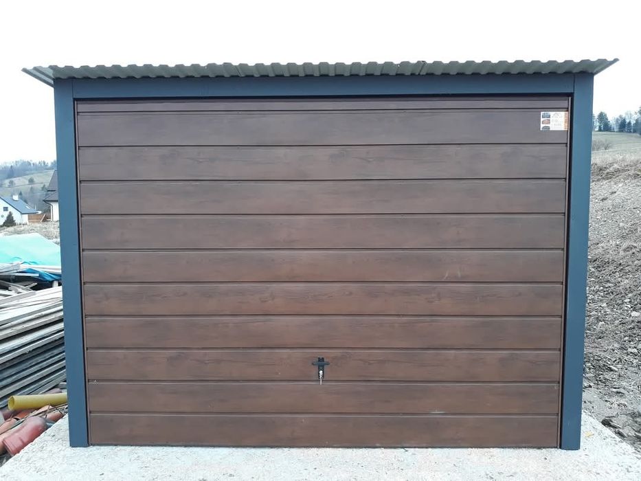 Garaż 3x5 spad do tyłu szybka realizacja