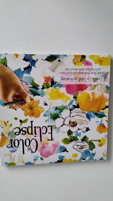 Odwrócona kolorowanka dla dorosłych