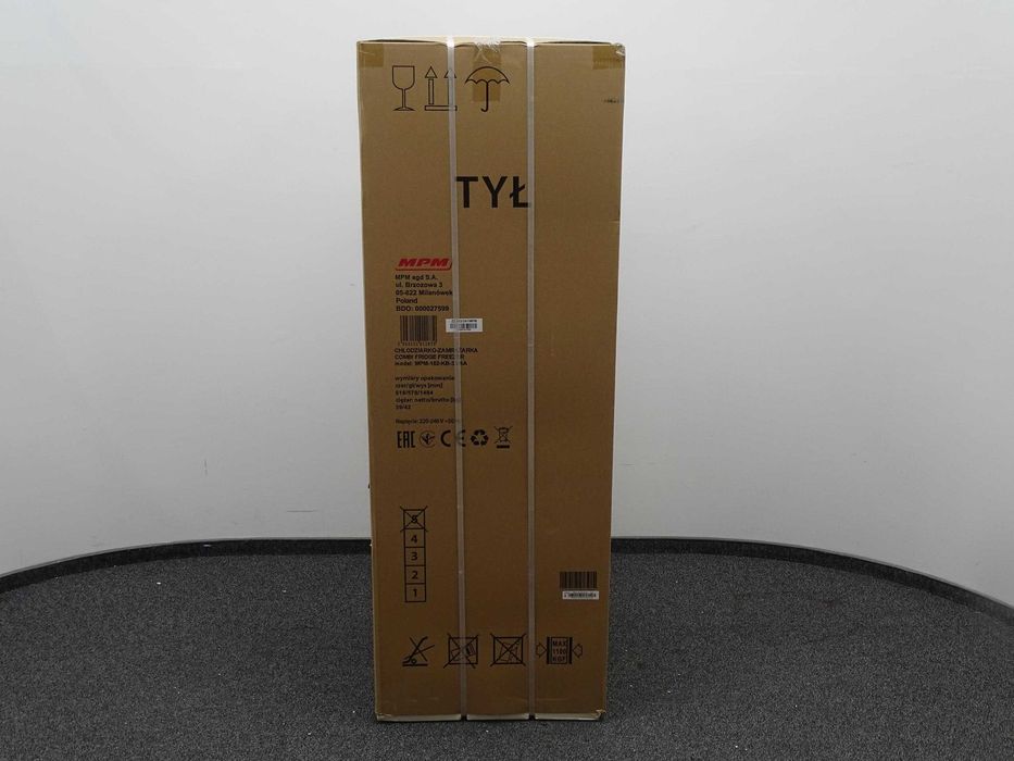 Lodówka MPM 182-KB-33/AA 142,2cm Inox nowa