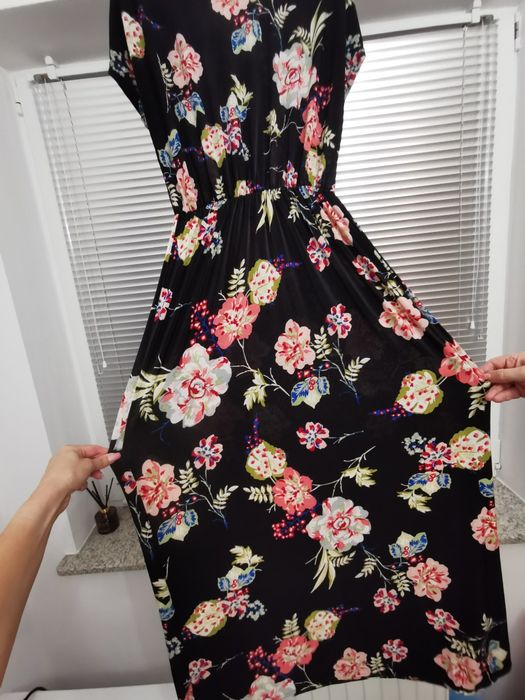 Sukienka maxi letnia zwiewna SML