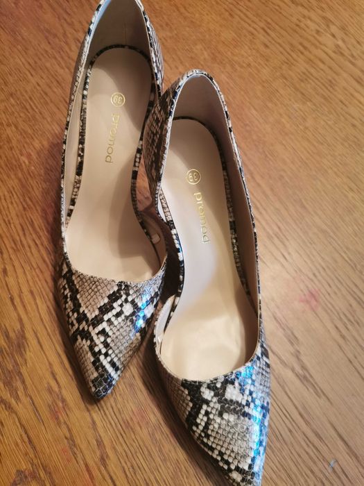 Czółenka PROMOD 39 panterka