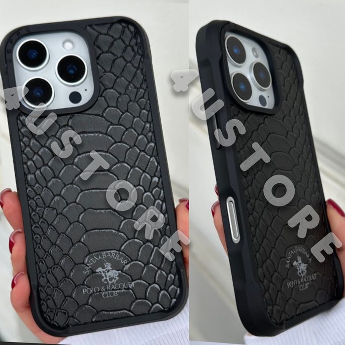 Чехол кожаный Polo Magsafe на iPhone 16 Pro Max чохол Шкіряний