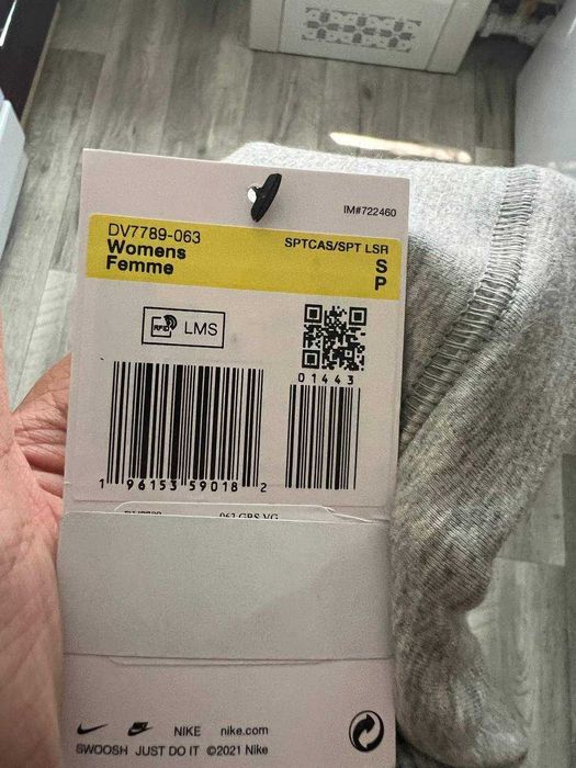 ОРИГІНАЛ! Легінси Nike NSW Classics High-Waisted 7/8 S | DV7789-063