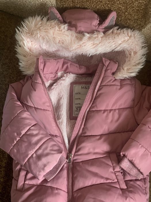 Зимняя куртка зайка