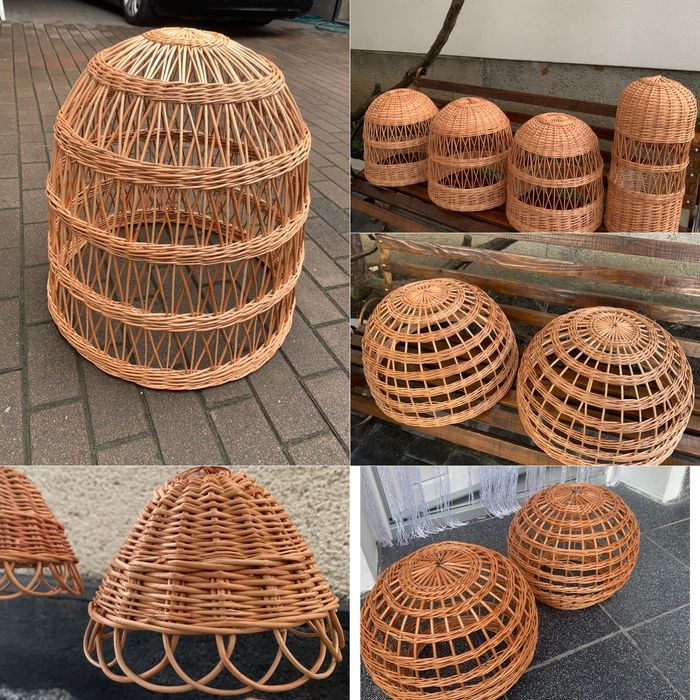 Наявність плафон люстра торшер лампа нічник абажур з лози плетений