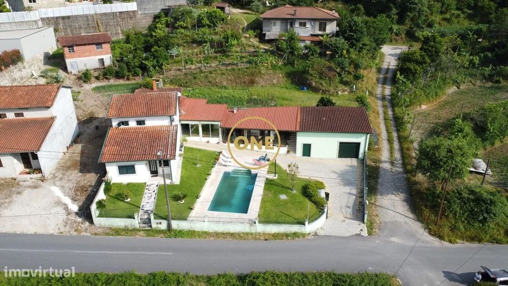Arrende hoje, compre amanhã – Moradia T3 com piscina junto ao Gerês