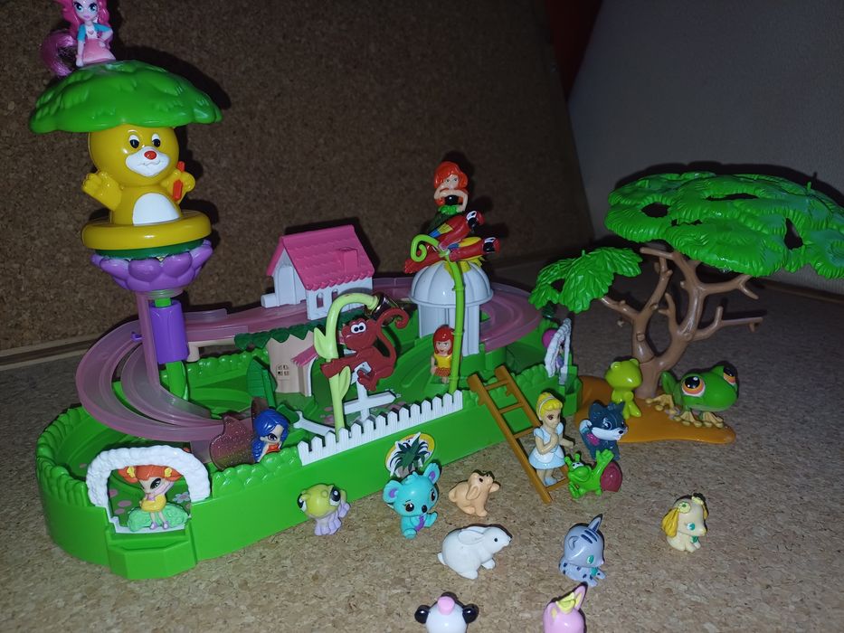 Littlest pets shop,  muitos animais.