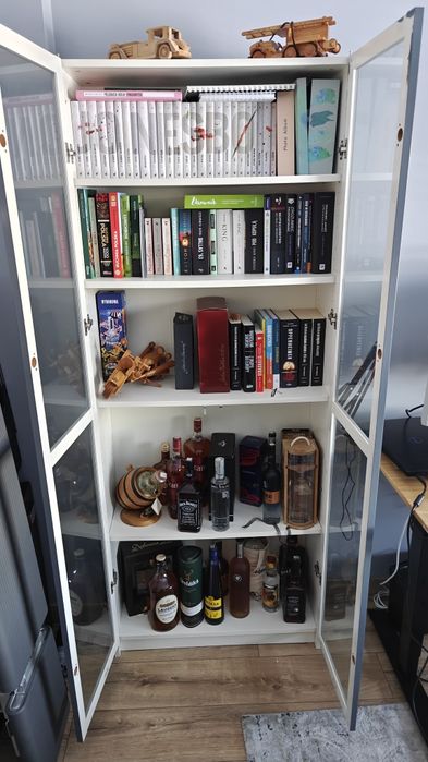 Ikea Billy/ Oxberg regał witryna