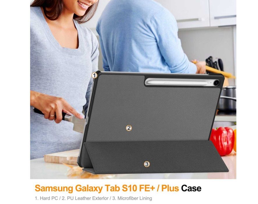 Samsung Galaxy Tab S10 FE Plus (13.1" 2025) - чехол книжка на планшет