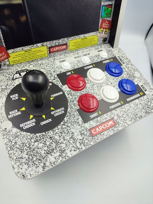Evercade Alpha Street Fighter Bartop Arcade Konsola Retro 8" IPS Stree