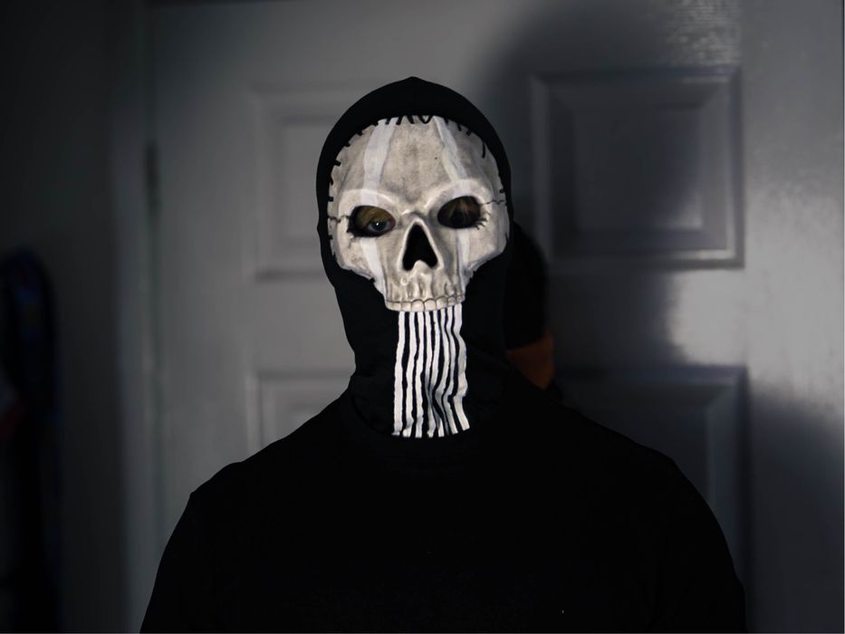 Маска-накладка Ghost/Гоуст (Call of Duty) для балаклави