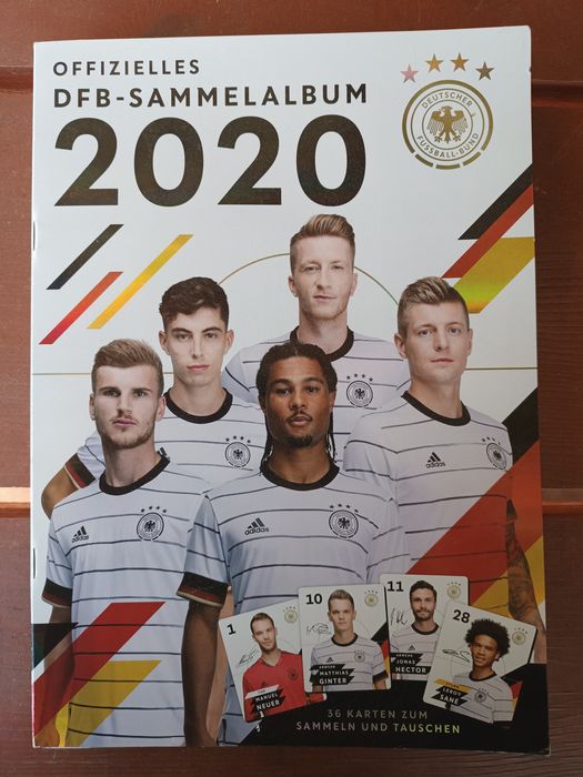 DFB sammelalbum  2020 album  niemiecka drużyna piłkarska