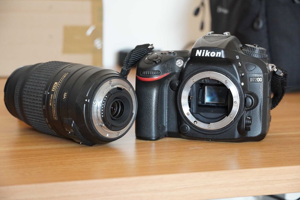 Nikon D7200 + Lente Nikon DX 55-300mm