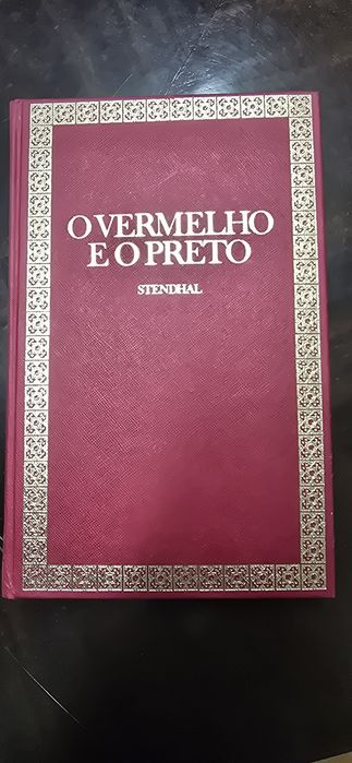 "O Vermelho e o Preto" - Stendhal (Capa Dura / Círculo de Leitores)