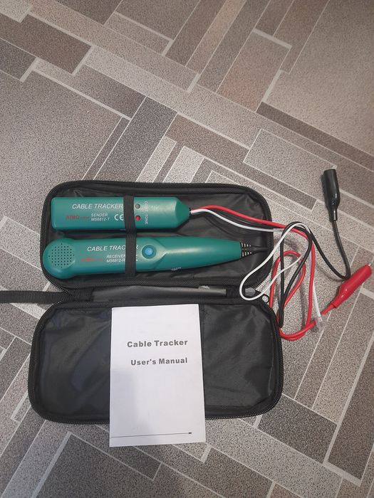 Кабель- трекер MS6812. Трассоискатель.