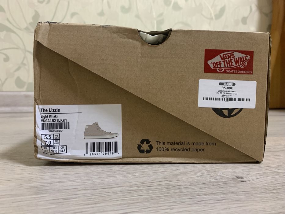 Кросівки Vans жіночі, 37 розмір, оригінал. Придбані в Європі
