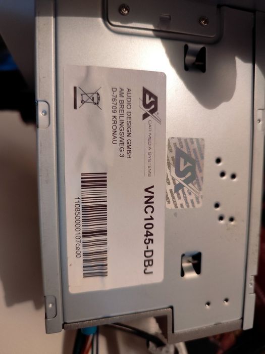 Auto media system fiat Ducato