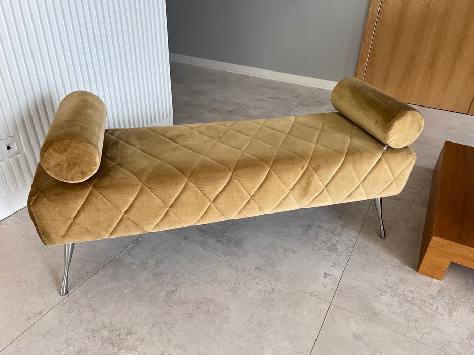 Ławka Sofka Złota Glamour