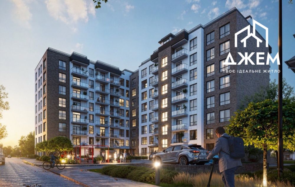 Затишна 2к квартира у новобудові від забудовника. ЖК Джем 2.0