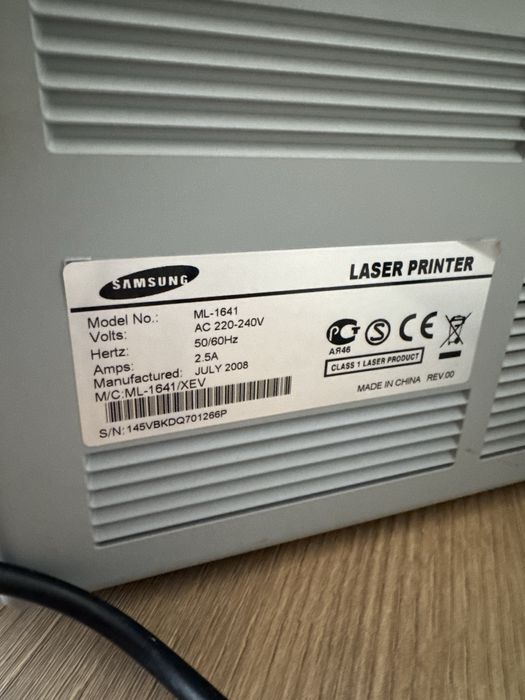 Лазерний принтер Samsung ML-1641