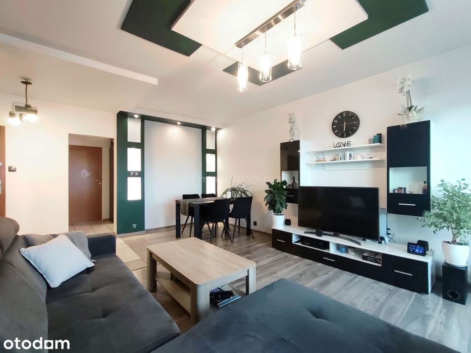 60,6 m² - Balkon i widok na góry - KLIMATYZACJA