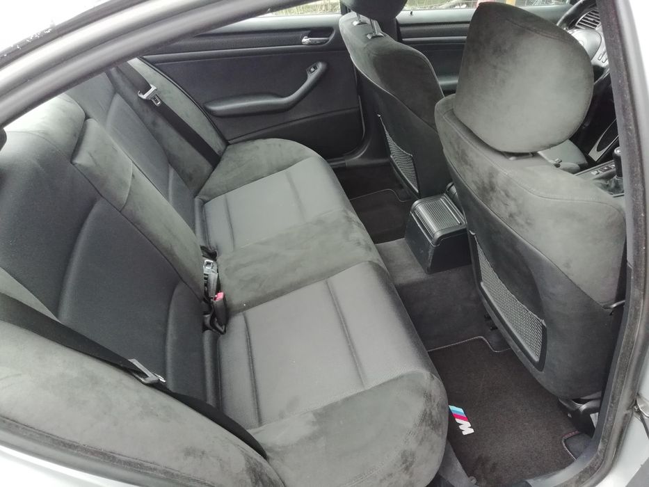 Bancos e quartelas Pack m em Alcântara bmw e46 sedan