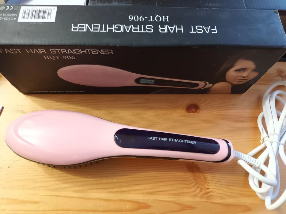 Mocna szczotka prostująca 2w1