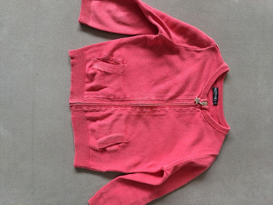 Sweterek rozpinany 116