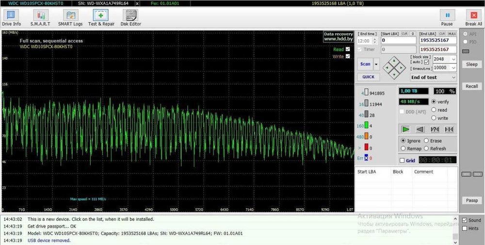 HDD диски Western digital, Hitachi