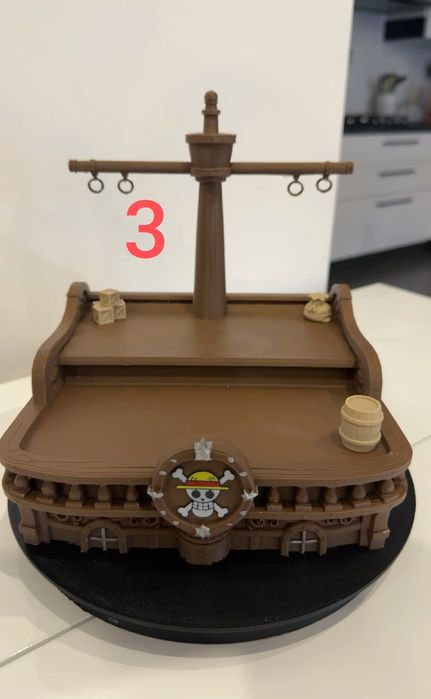 One Piece  підставка полиця стенд під фігурки kinder joy діорама