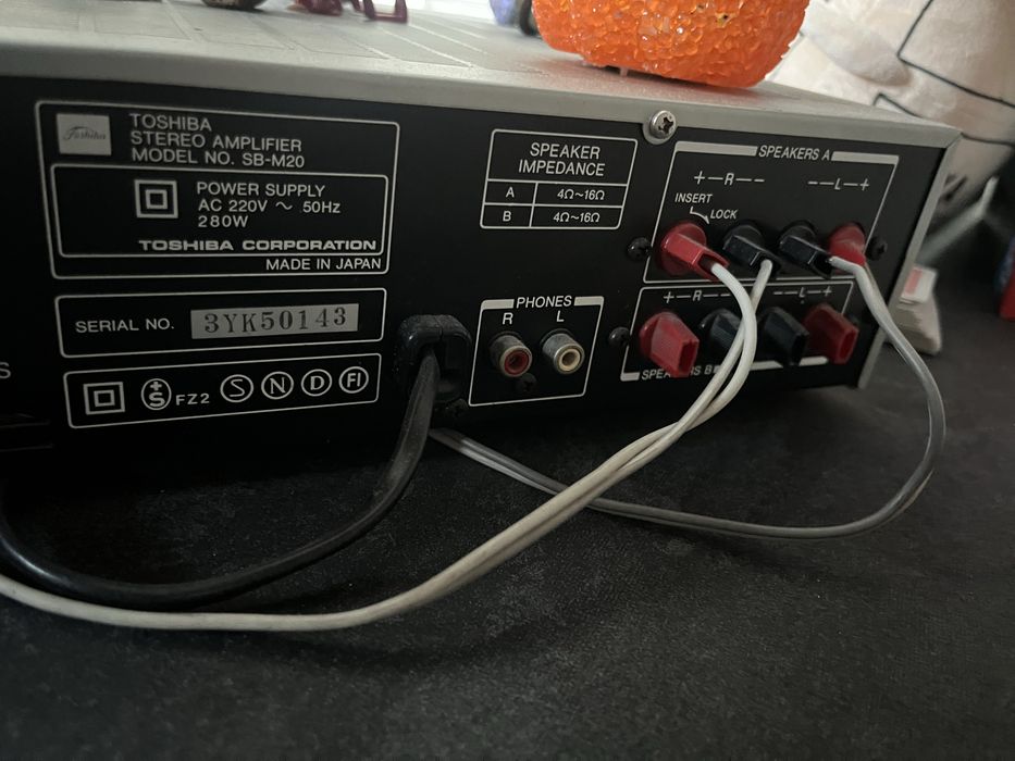 Zestaw stereo TOSHIBA