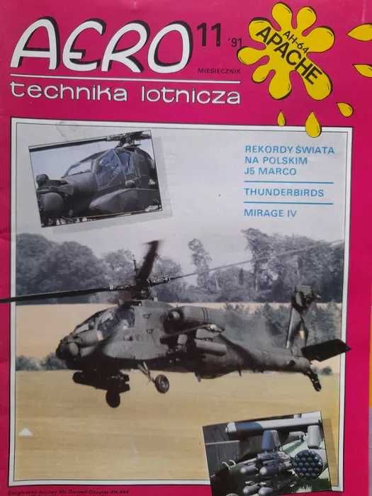 AERO AH-64 Apache, Mirage IV, J5 Marco, rok 1991