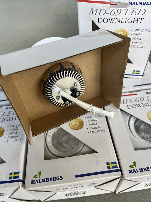Nowe lampki sufitowe biale