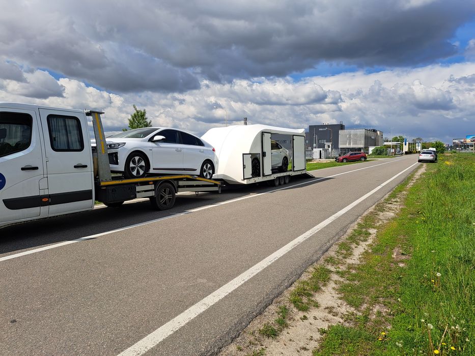 Критий евакуатор / автовоз / лафет Європа -Україна