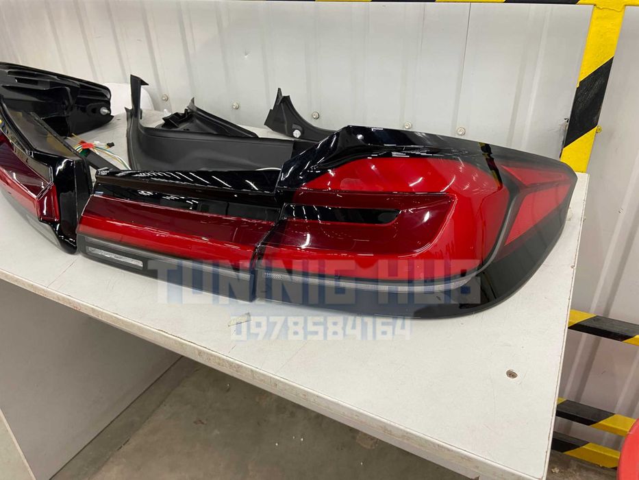 bmw g30 Фонари Задние Апгрейд в Рест стопи бмв задні фари lci Європа