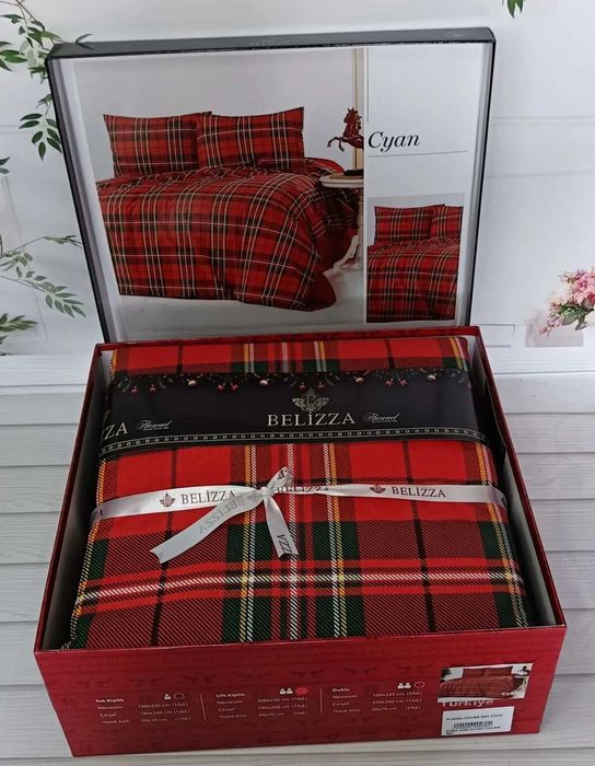 Тепла постільна білизна з Фланелі. Євро розмір. Туреччина. 100 %хлопок