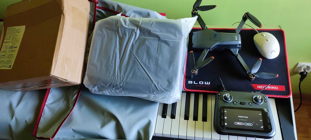 Dron  L-600 Max Pro 3-Osiowy Gimbal      NOWY nowy