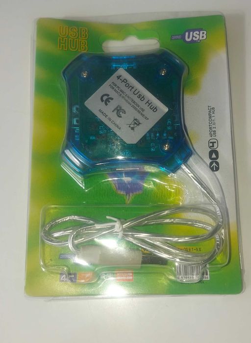 Hub USB rozgałęziacz USB x4 USB typu A rozdzielenie na 4 USB typu A