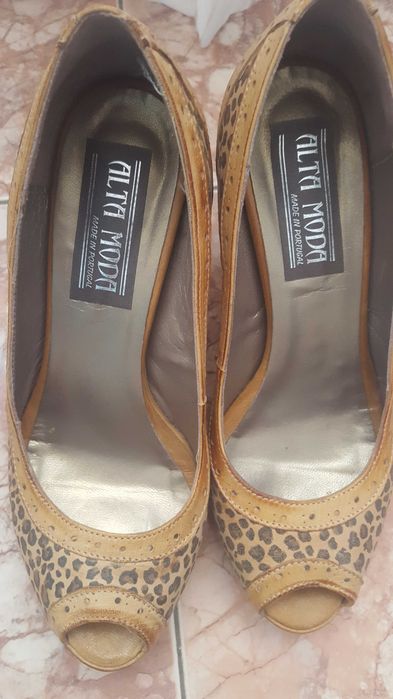 PRINT ANIMAL n38 em pele-Prod Nacional-Extrema Qualidade-NOVO 10 EUROS