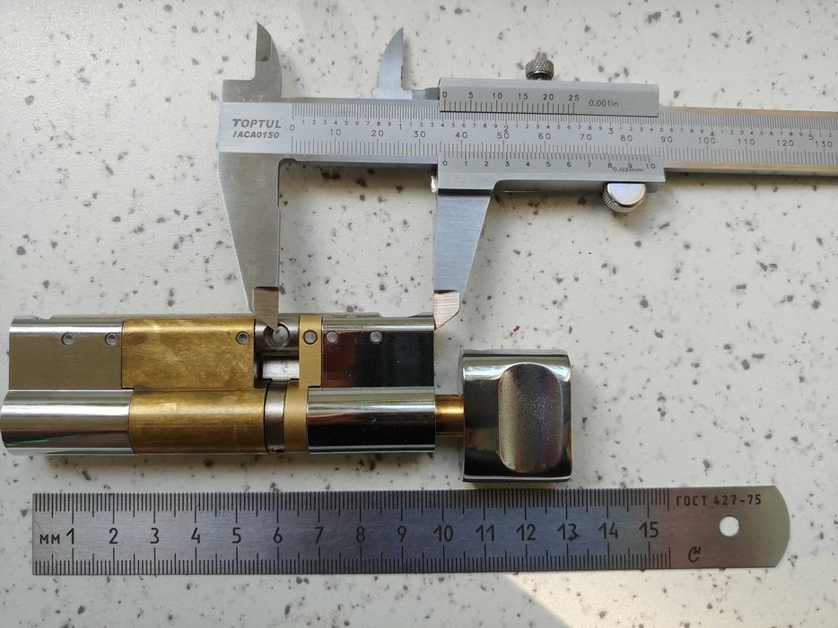 Цилиндр ABLOY PROTEC2 CY323 97T (61x36T) CR ключ-тумблер