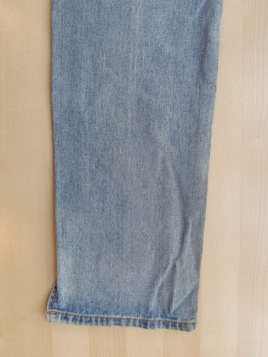 PrettyLittleThing Jeans Azuis com Abertura | PrettyLittleThing Blue Split Hem Jeans EU 36