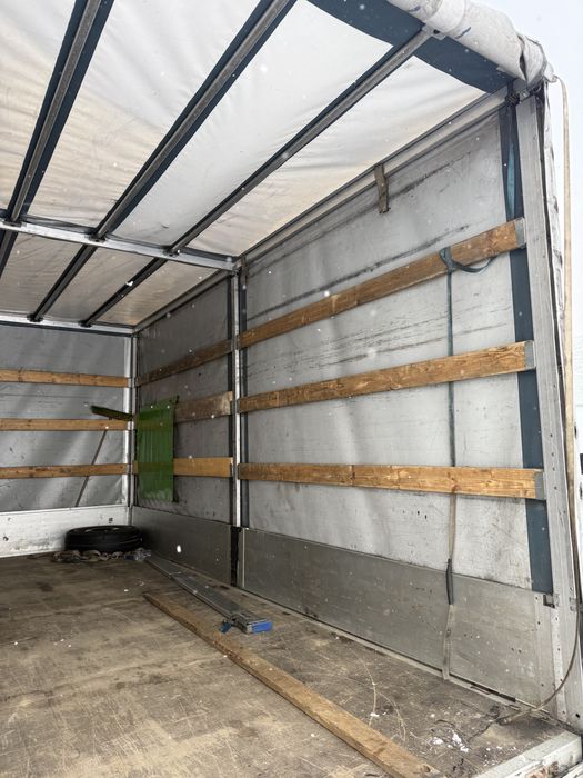 Zabudowa 12ep plandeka 4,85 x 2,45 master iveco sprinter 10 palet 12