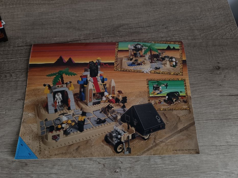 Lego 5978 Sphinx Secret Surpise Sekret Sfinksa Pudełko Instrukcja USA