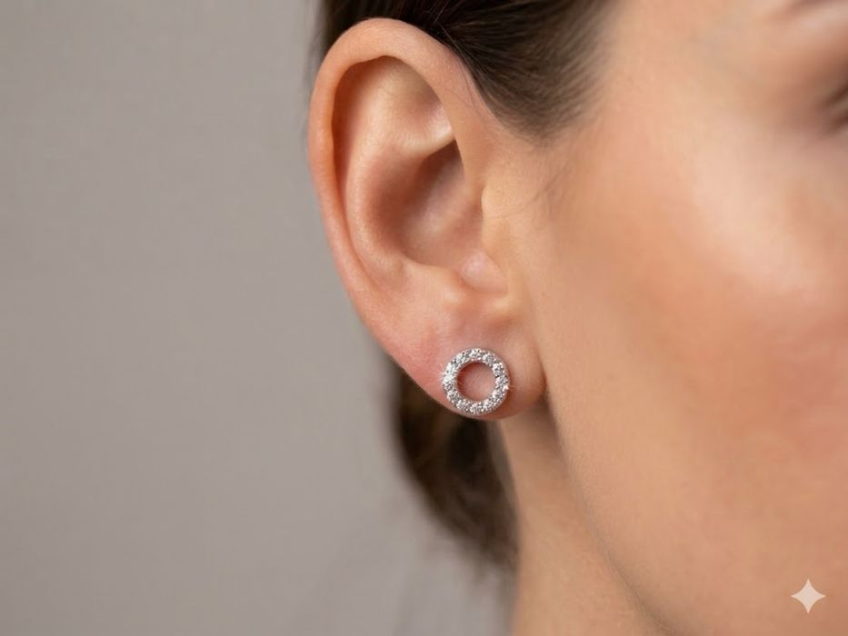 Сережки пусети Mango